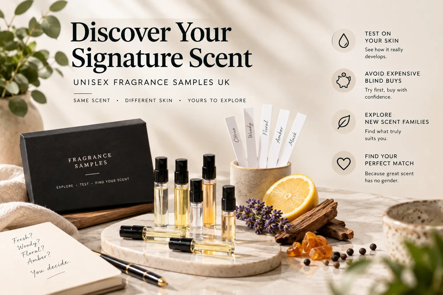 best unisex fragrance samples